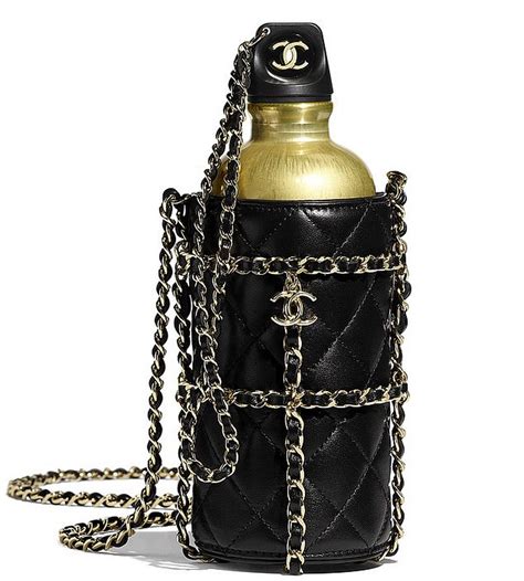 chanel classic medium water bottle|Chanel water bottle price.